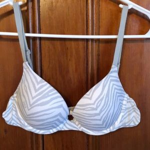 Victoria’s Secret zebra print padded bra